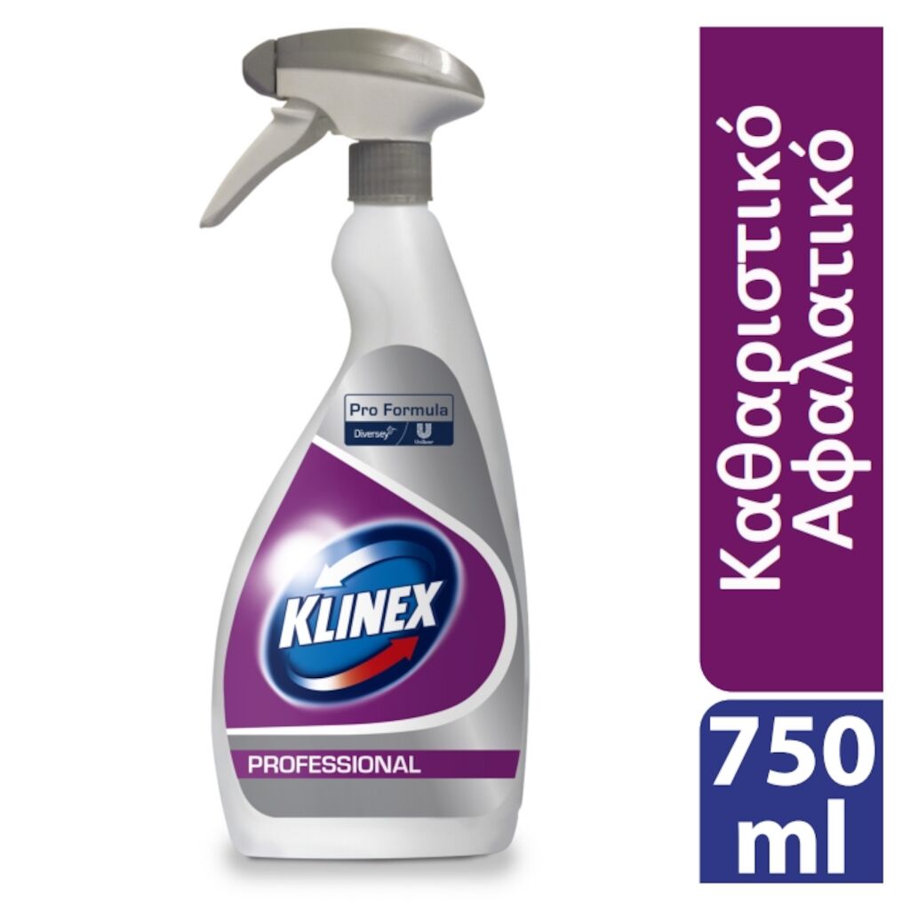 Klinex Professional Washroom Cleaner 6x0.75L - Επώνυμο επαγγελματικό καθαριστικό μπάνιου 2 σε 1